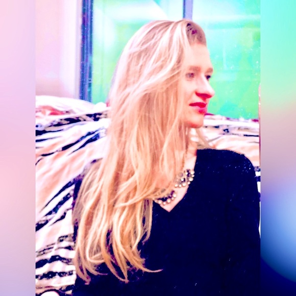 J.CREW NECKLACE 💙💎 Deep Royal Blue Stones + Clear Diamonds  **LIKE NEW!!🎁💝** - Picture 9 of 9